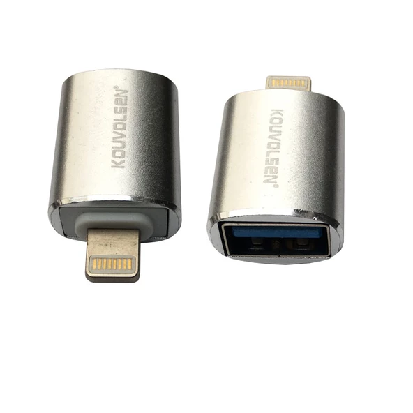 Lightning 8 pin Erkek to USB3.0 Dişi otg çevirici adaptör