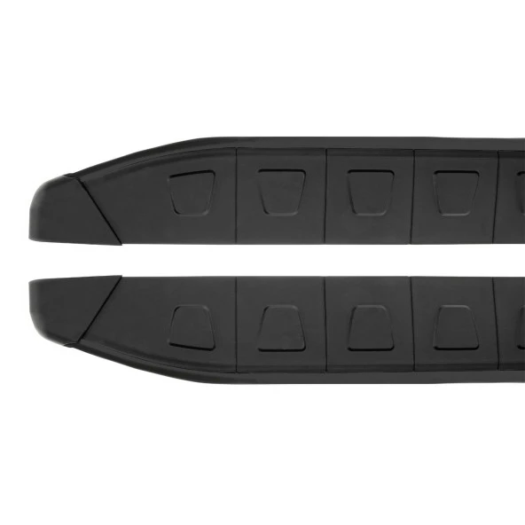 Volkswagen Caravelle (T5) 2003-2015 / Swb Alyans Siyah Yan Basamak Koruma - Resim 3