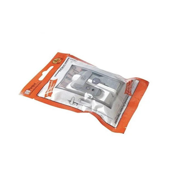 Penkid Pvc Çocuk Emniyet Güvenlik Kilidi Düğmeli Anahtarlı Beyaz - 6