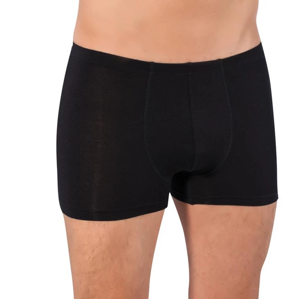 6 Adet Lüx Drm Bambu Erkek Likralı Boxer Short 3910 - Resim 2