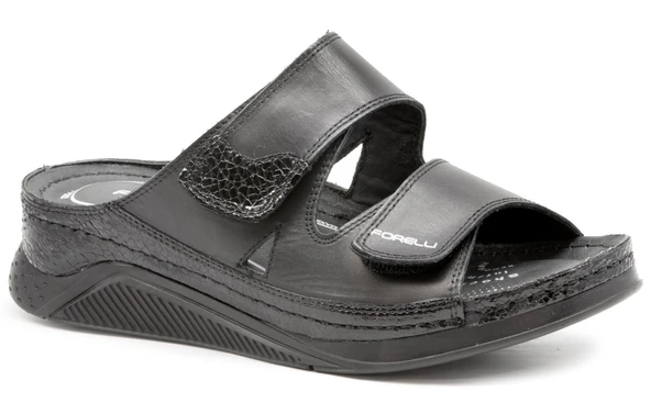 Forelli Greta 23616 Siyah Bayan Ayakkabı Terlik-Sandalet ürün görseli