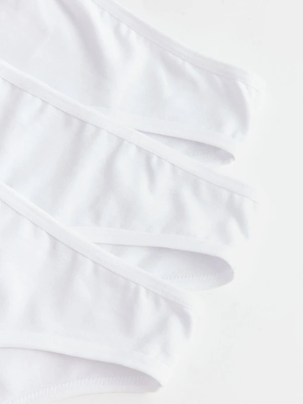 3 Adet Düz Külot Beyaz.70.PÖ. - 3