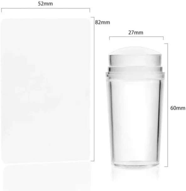 3B Trend Tırnak Süs Damgalama French Stamper Aleti - 5