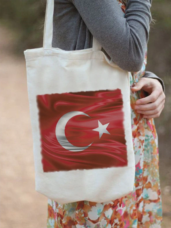 Bez Çanta - Türkiye Bayrak - 2