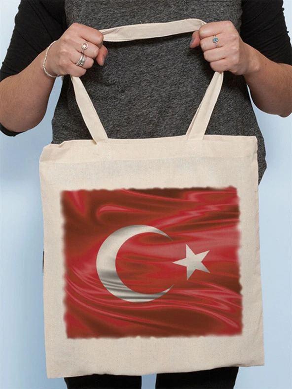 Bez Çanta - Türkiye Bayrak - 4