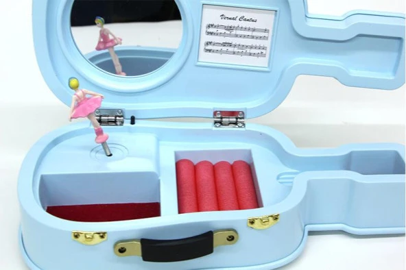 Müzik Kutusu Çello Takı Kutusu Dekoratif Hediyelik - Resim 2