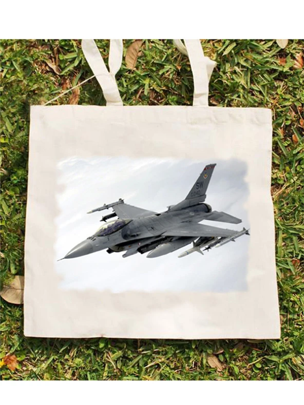 Bez Çanta - F-16 Uçak - 7
