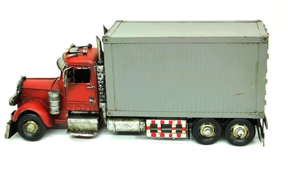 Dekoratif Metal Tır Vintage Biblo Hediyelik - Resim 2