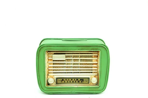 Dekoratif Metal Radyo Kumbara Vintage Hediyelik ürün görseli