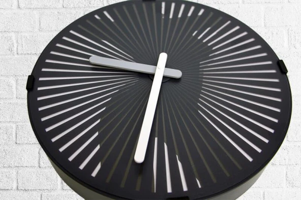 Saat Hareketli Dansçı Duvar Saati Dekoratif Hediyelik - 2