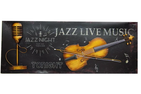 Pano Keman Yatay Vintage Dekoratif Hediyelik ürün görseli