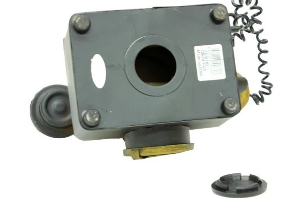 Dekoratif Metal Telefon Kumbaralı Biblo Hediyelik - Resim 5