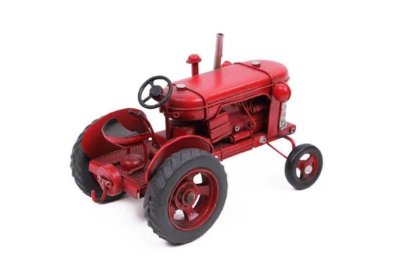 Dekoratif Metal Traktör Vintage Hediyelik - Resim 4