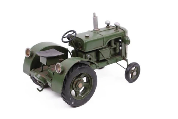 Dekoratif Metal Traktör Vintage Biblo Hediyelik - Resim 4