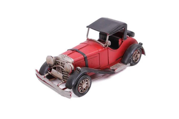 Dekoratif Metal Araba Vintage Ev Ofis Hediyelik - Resim 2