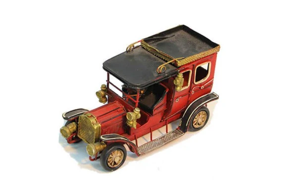 Dekoratif Metal Araba Vintage Dekoratif Ev Ofis Hediyelik - Resim 2