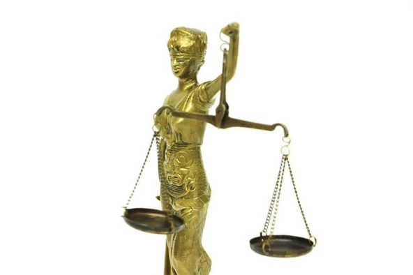 Adalet Kadını Terazili Biblo Dekoratif Hediyelik - Resim 2