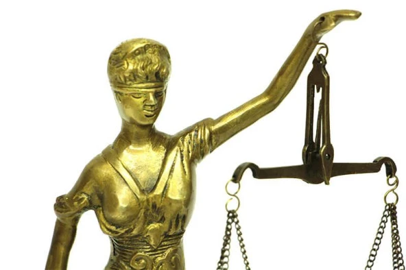 Adalet Kadını Terazili Biblo Dekoratif Hediyelik - Resim 3