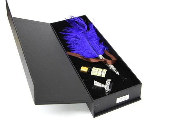 Divit Hokka Seti Tüylü Kalem Hediyelik - Resim 4