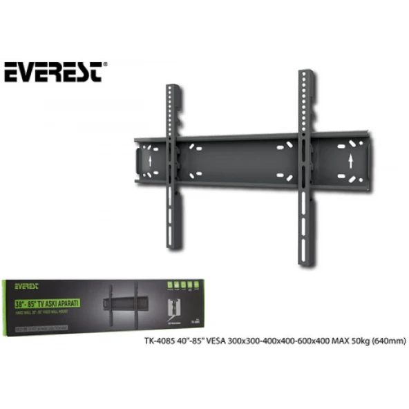 EVEREST TK-4085 40"-85" VESA 300X300-400X400-600X400 MAX 50KG