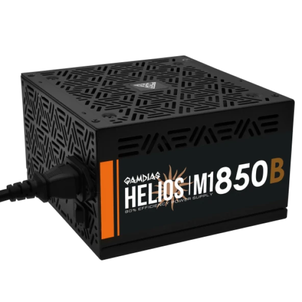 GAMDIAS HELIOS M1-850B, 850W, 80+ Bronze, Aktif PFC, GAMING, ATX, Power Supply PSU