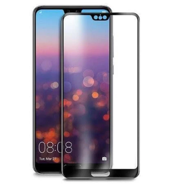 NANO Teknoloji Cam HUAWEİ Y7 2019 Siyah Kırılmaz Cam Ekran Koruma - 3