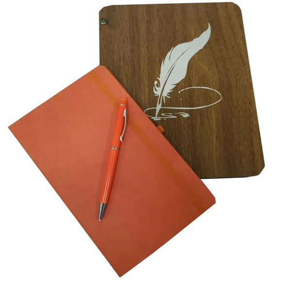 Vip Hediye Seti Kalem Defter Hediye Seti - Resim 3