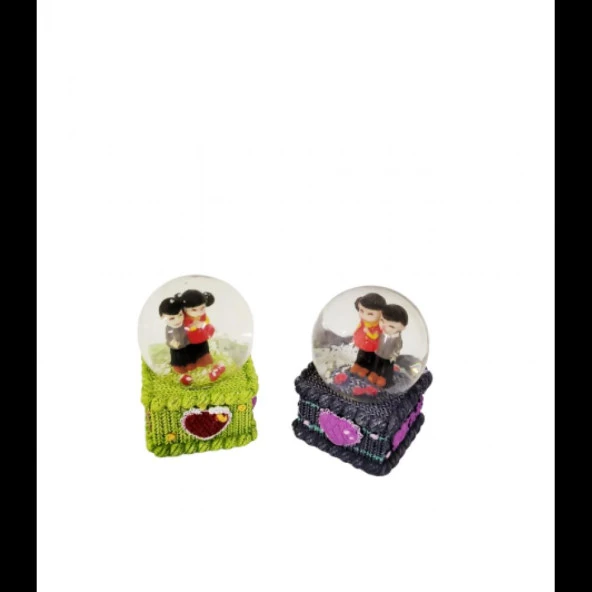 Işıklı Minik Su Küresi Dekoratif Hediyelik ürün görseli