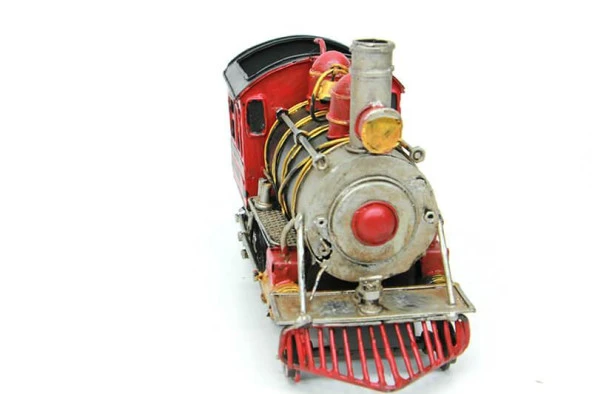 Dekoratif Metal Lokomotif Kalemlik - 5