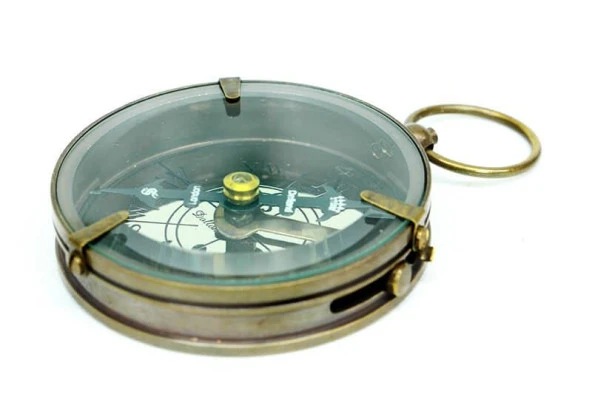 Pusula Bronz Dekoratif Hediyelik - Resim 2