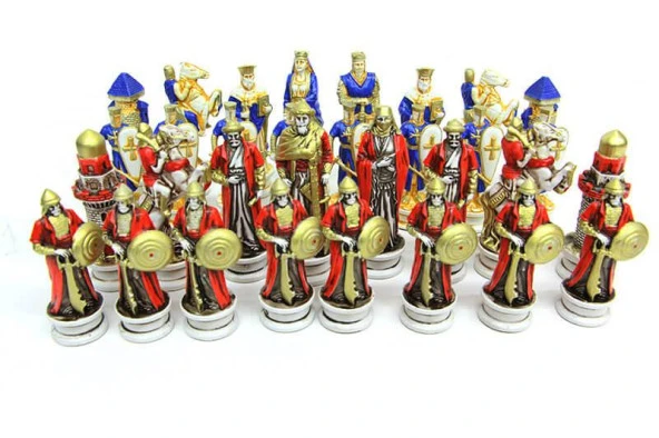 Satranç Taşı Polyester Büyükboy Alaaddin Haçlı Dekoratif Hediyelik ürün görseli