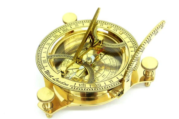 Pusulalı Güneş Saati Dekoratif Hediyelik ürün görseli