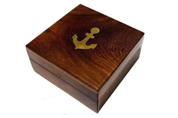 Pusulalı Güneş Saati Dekoratif Hediyelik - Resim 4