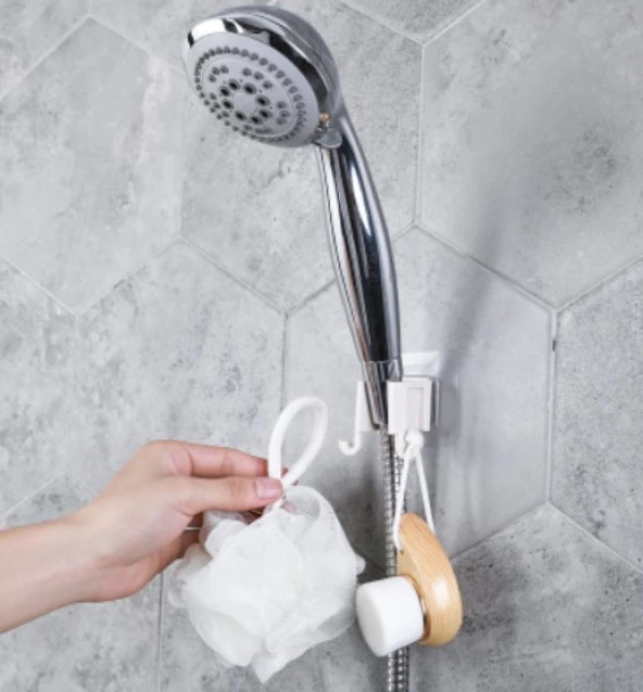 Duş Başlık Tutucu Lif Askısı - 3