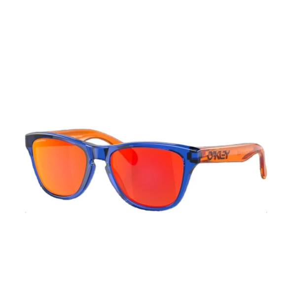 Oakley FrogSkins XXS Çocuk Güneş Gözlüğü J900906 Cyristal Blue Prizm Ruby - Resim 6
