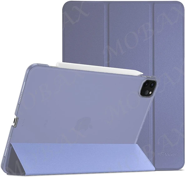 Apple iPad Pro 11 2. Nesil Kılıf PU Deri Smart Standlı Case A2228 A2068 A2230 A2231