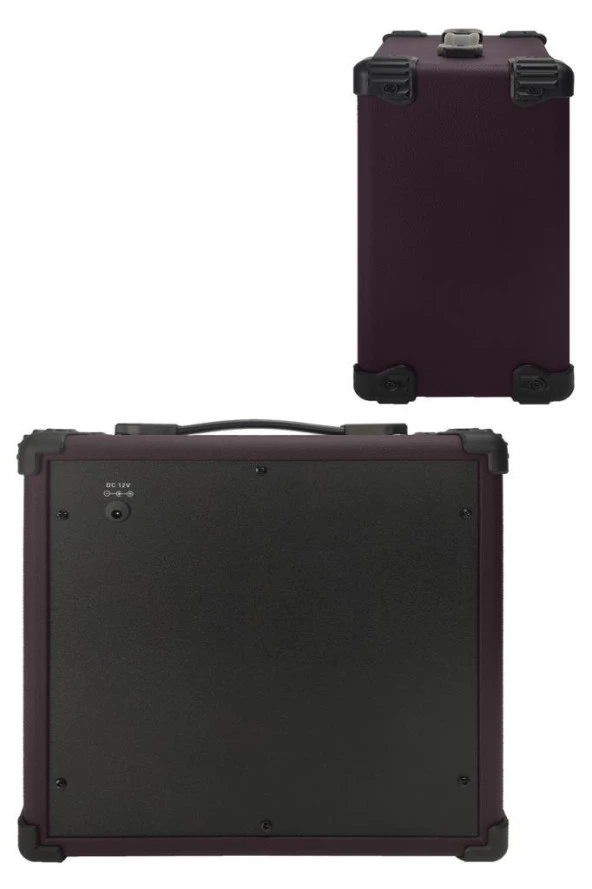 Midex MGA-25BN Elektro Gitar Amfisi 25 Watt USB Bluetooth Şarjlı 2 Girişli - 3