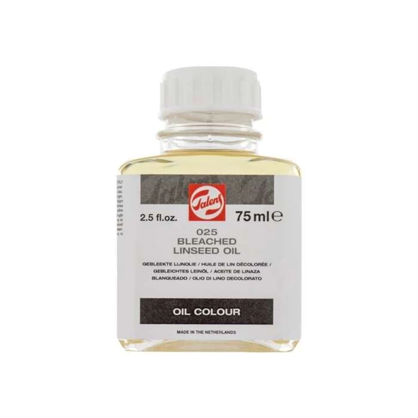 Talens Bleached Linseed Oil 75 ml Ağartılmış Keten Tohumu Yağı / 025