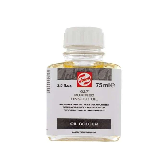Talens Purified Linseed Oil 75ml Keten Yağı / 027