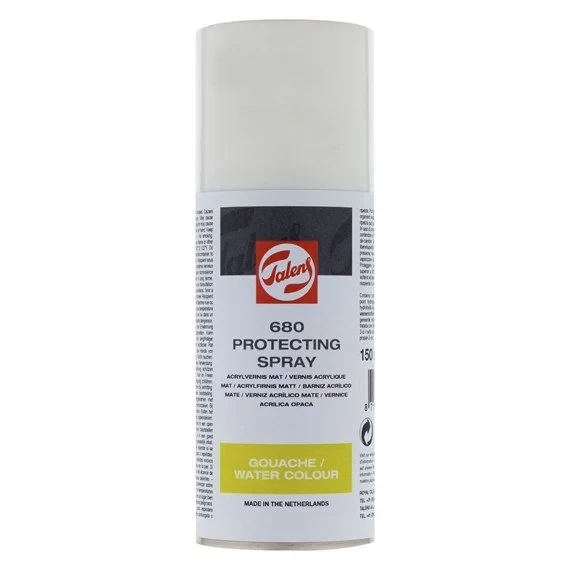 Talens Protecting Spray 150ml Sulu Boya ve Guaj Boya Koruyucu Sprey / 680