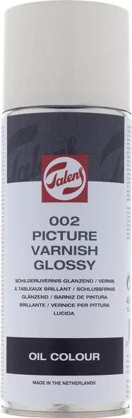 Talens Picture Varnish Gloss 400ml Yağlı Boya Sprey Parlak Vernik / 002