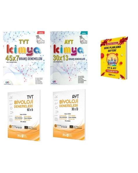 Orbital - Biyotik TYT AYT Biyoloji Denemeleri