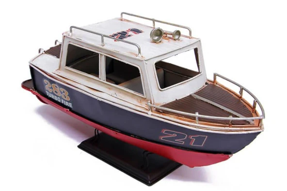 Metal Hız Botu Biblo Dekoratif Hediyelik - 4