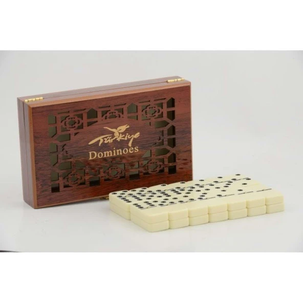 Ahşap Kutulu Domino Oyunu - 2