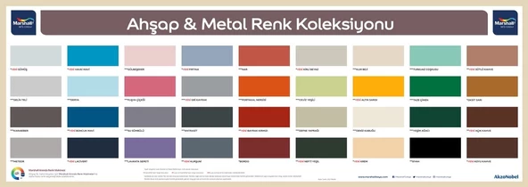 MARSHALL ENAMEL SENTETİK BOYA PARLAK 0.75 LT 1 KG METAL VE AHŞAP BOYASI YAĞLI BOYA - 4