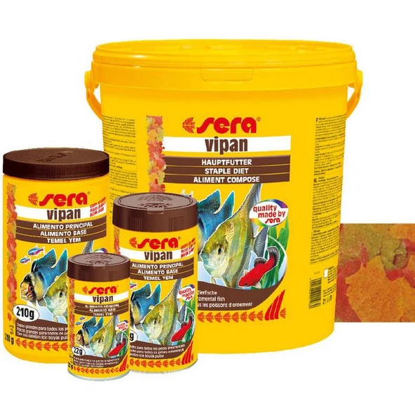 Sera Vipan Pul Balık Yemi 12gr - Resim 1