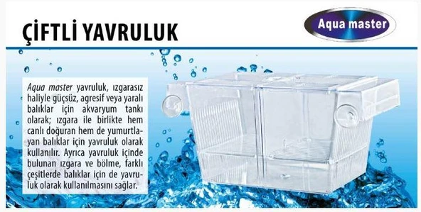Aqua Master Aquawe Balık Yavruluğu Çiftli ürün görseli