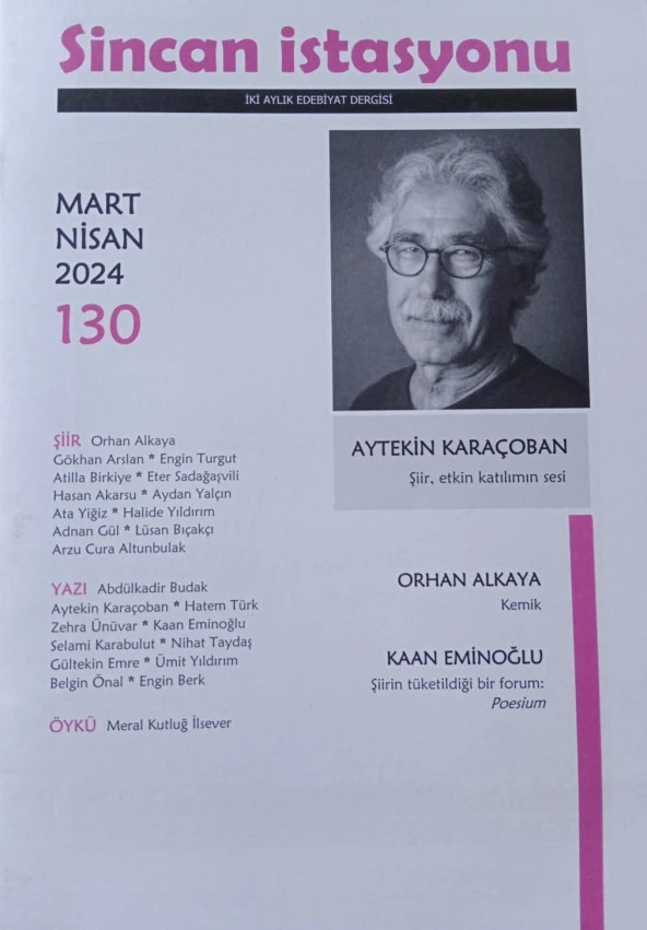 Sincan İstasyonu 130.Sayı Mart-Nisan 2024