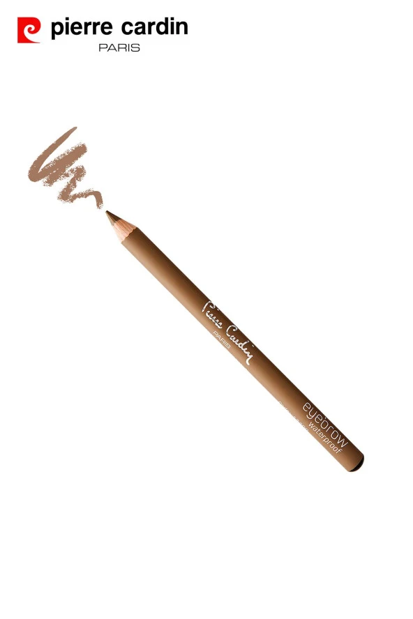 13200 - Pierre Cardin Suya Dayanıklı Kaş Kalemi - Auburn - 100 - Açık Kahverengi - 2