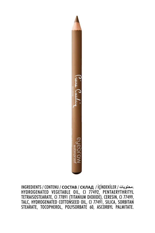 13200 - Pierre Cardin Suya Dayanıklı Kaş Kalemi - Auburn - 100 - Açık Kahverengi - 4